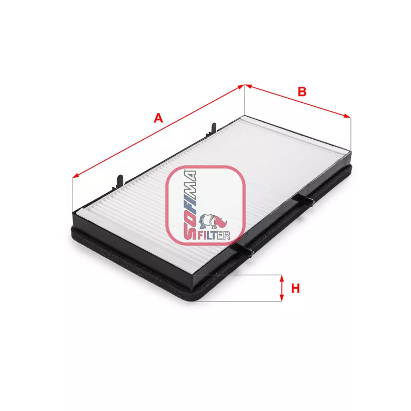 Filtre, air de l'habitacle SOFIMA S 3131 C