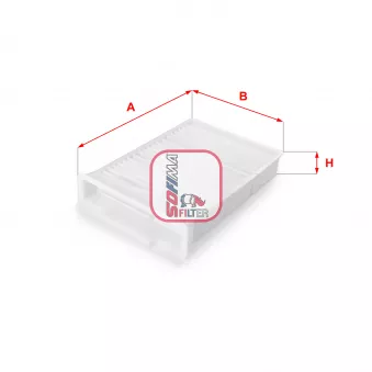 Filtre, air de l'habitacle SOFIMA S 3132 C