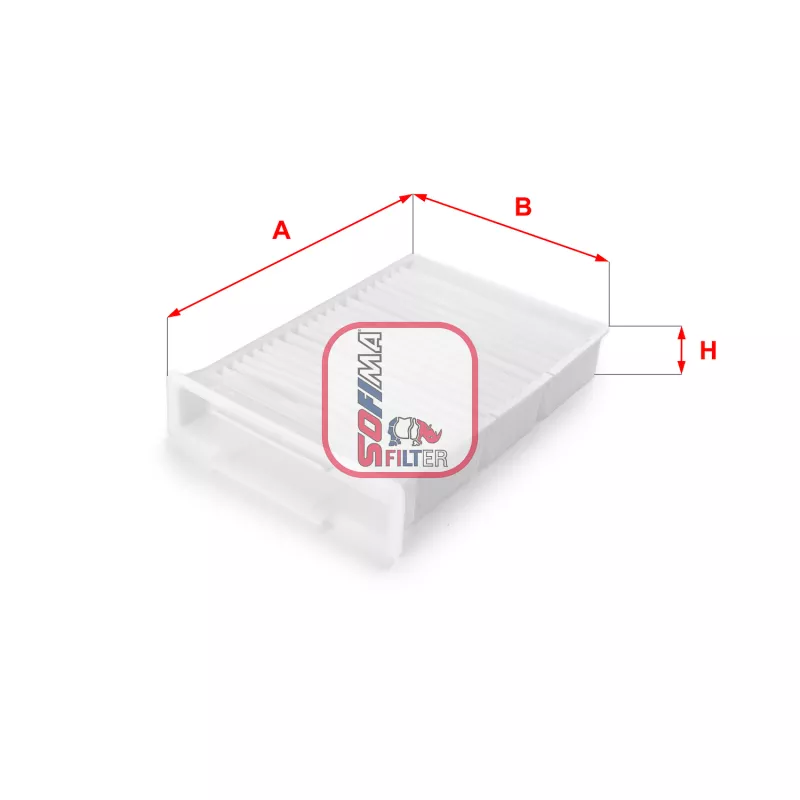 Filtre, air de l'habitacle SOFIMA S 3132 C