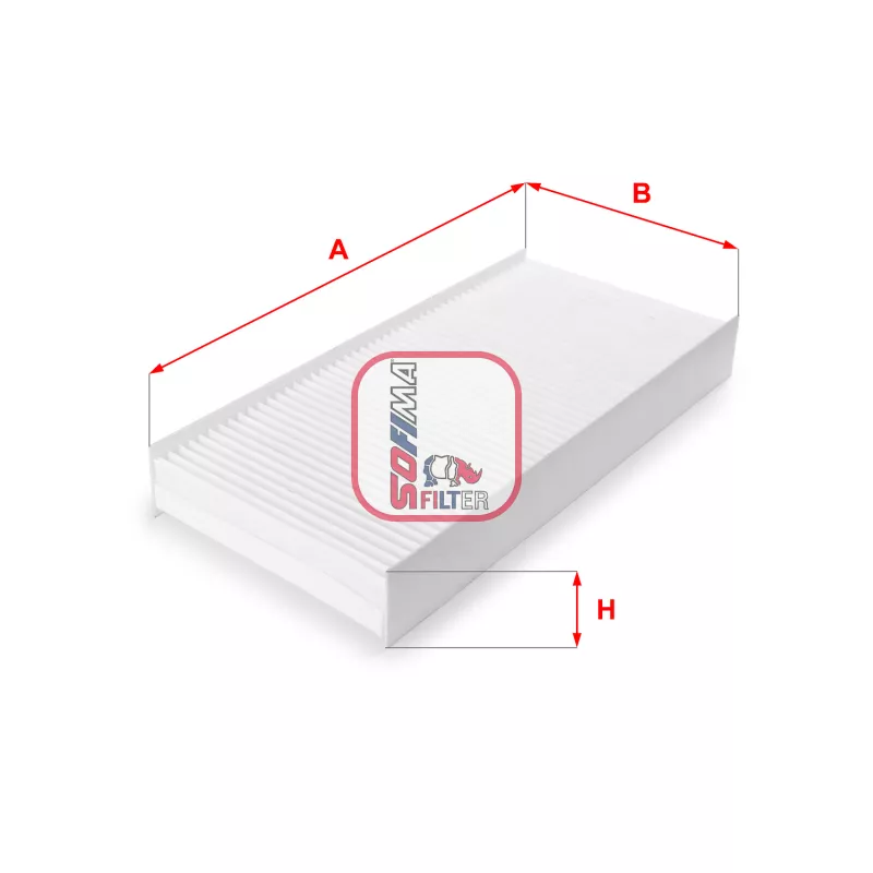Filtre, air de l'habitacle SOFIMA S 3136 C