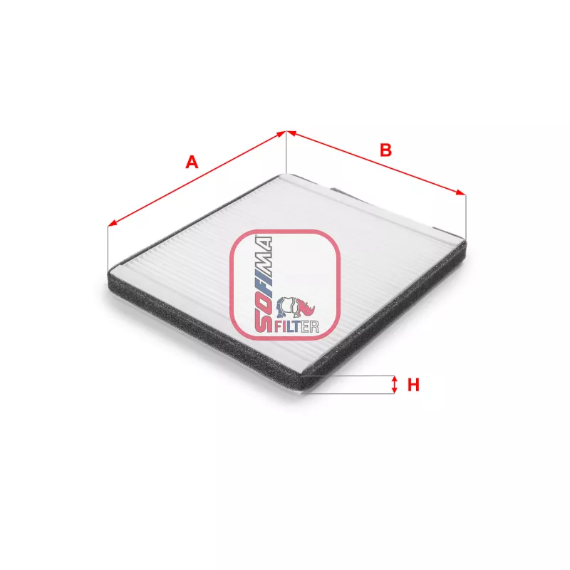 Filtre, air de l'habitacle SOFIMA S 3141 C