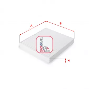 Filtre, air de l'habitacle SOFIMA S 3150 C