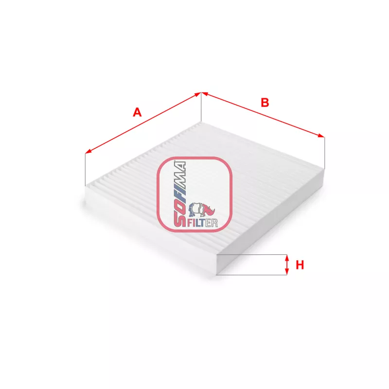 Filtre, air de l'habitacle SOFIMA S 3150 C
