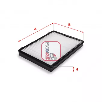 Filtre, air de l'habitacle SOFIMA S 3151 C