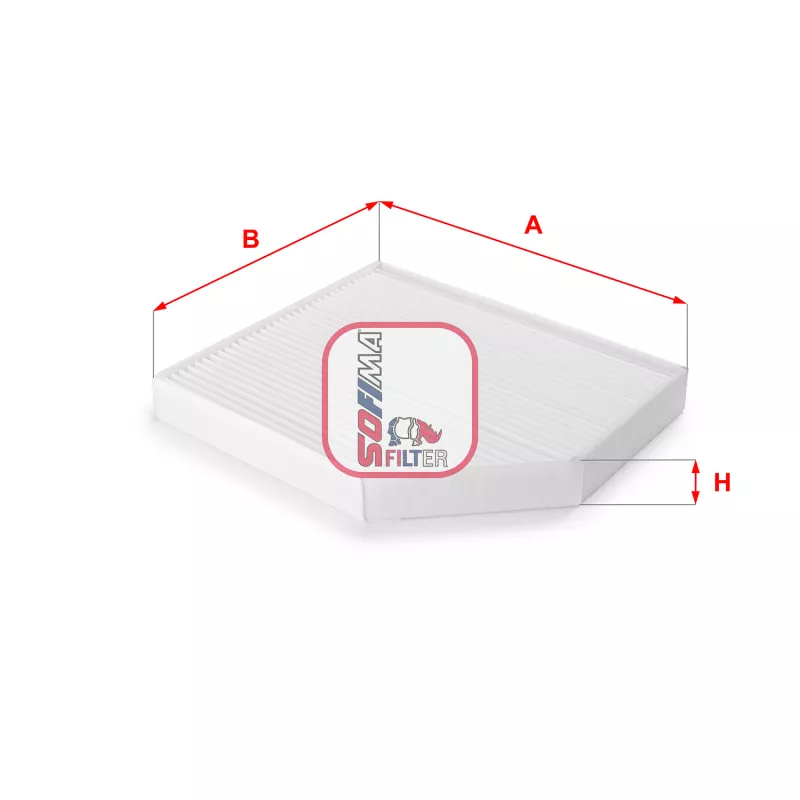 Filtre, air de l'habitacle SOFIMA S 3153 C