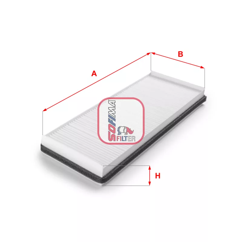 Filtre, air de l'habitacle SOFIMA S 3155 C