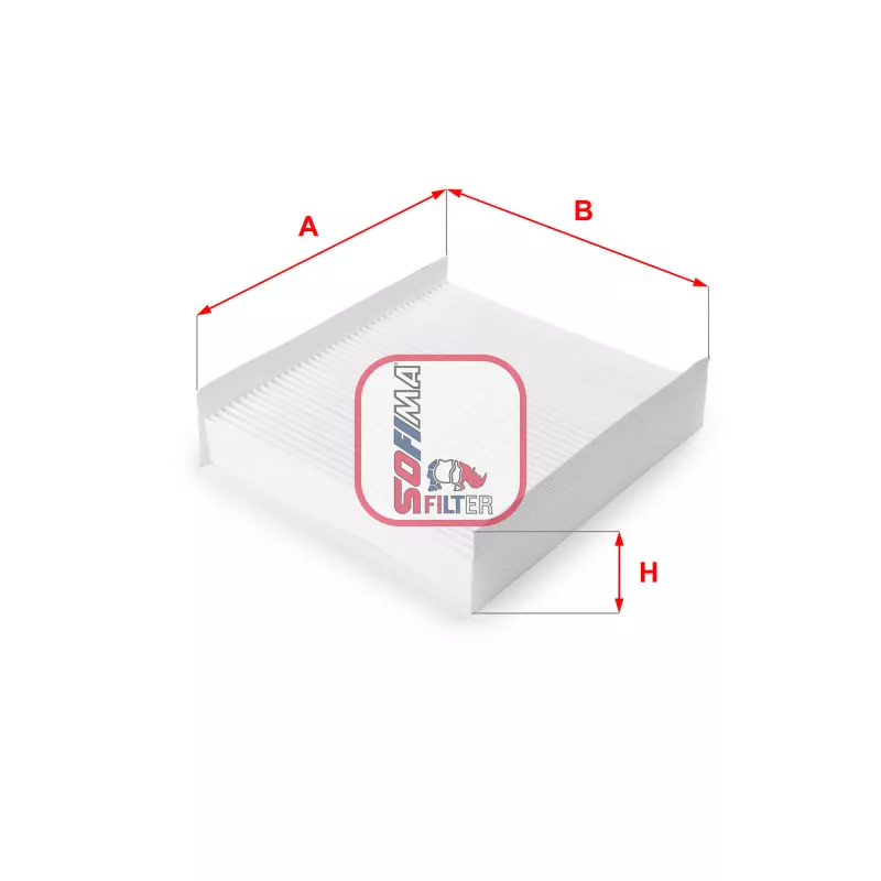 Filtre, air de l'habitacle SOFIMA S 3157 C