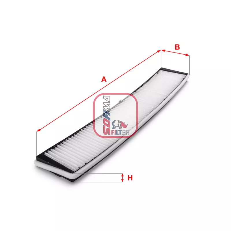 Filtre, air de l'habitacle SOFIMA S 3158 C