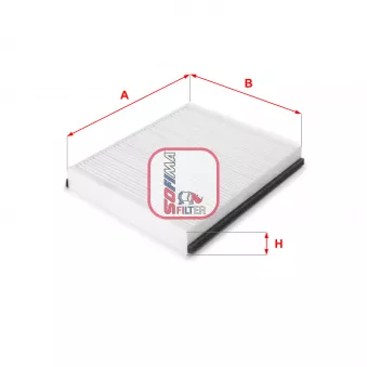 Filtre, air de l'habitacle SOFIMA S 3159 C