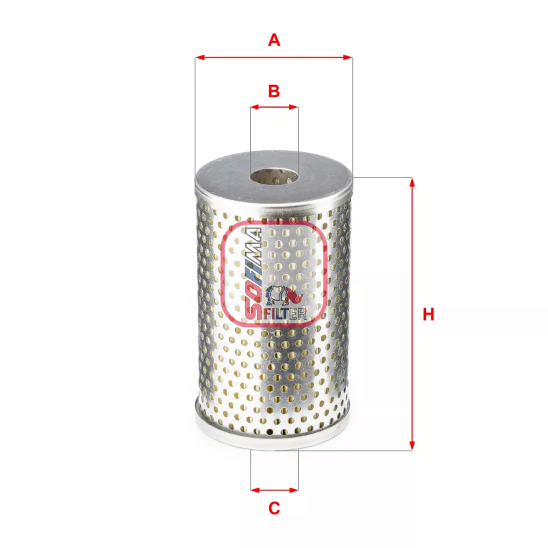 Filtre à huile SOFIMA S 3180 PO