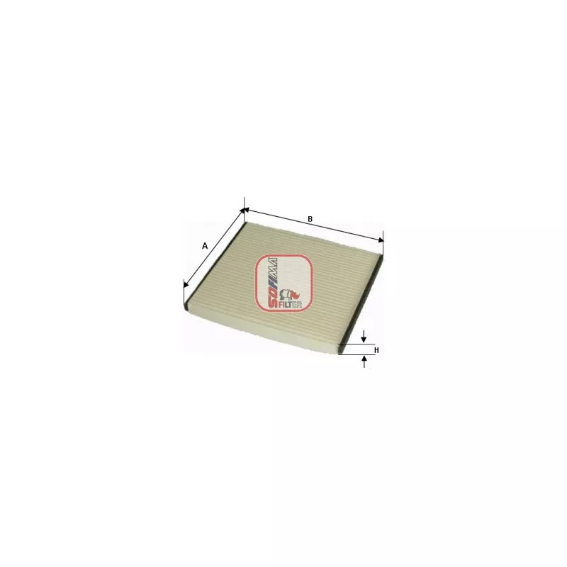 Filtre, air de l'habitacle SOFIMA S 3184 C