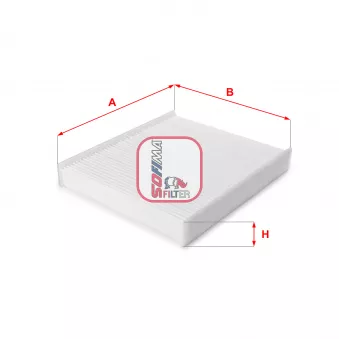 Filtre, air de l'habitacle SOFIMA S 3190 C