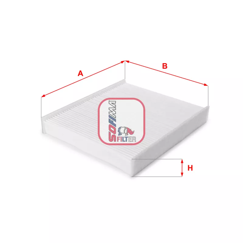 Filtre, air de l'habitacle SOFIMA S 3190 C