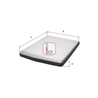 Filtre, air de l'habitacle SOFIMA S 3205 C