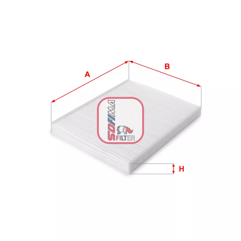 Filtre, air de l'habitacle SOFIMA S 3207 C