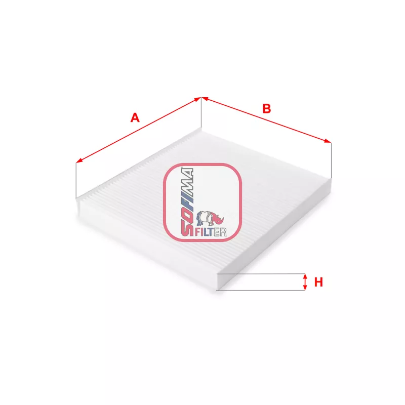 Filtre, air de l'habitacle SOFIMA S 3209 C