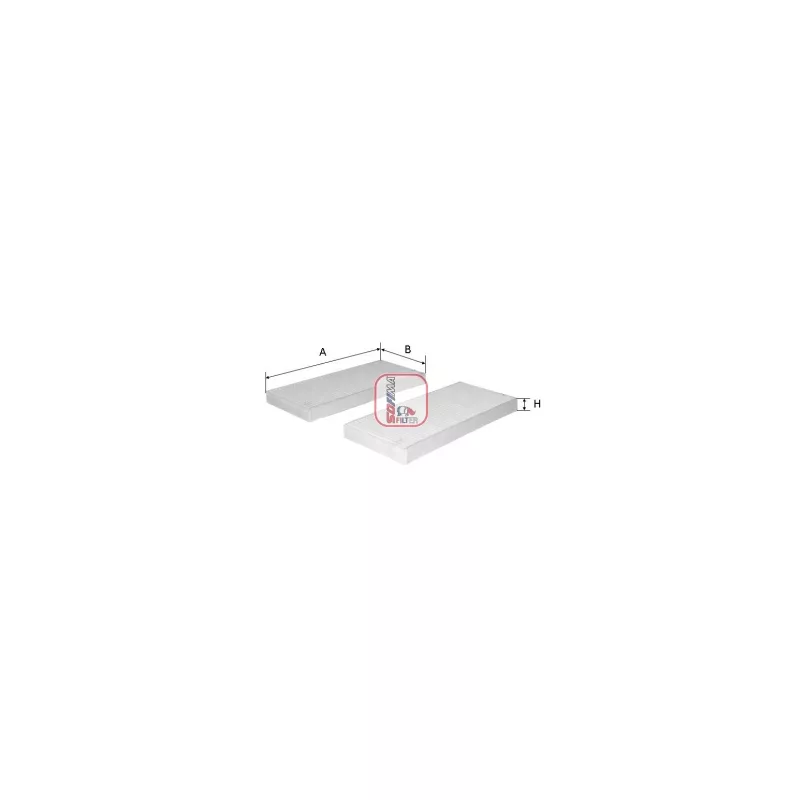 Filtre, air de l'habitacle SOFIMA S 3212 C