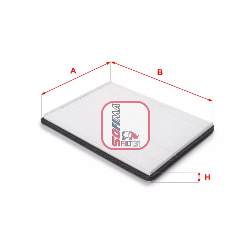 Filtre, air de l'habitacle SOFIMA S 3222 C