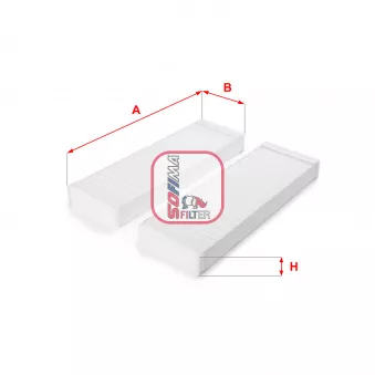 Filtre, air de l'habitacle SOFIMA S 3226 C