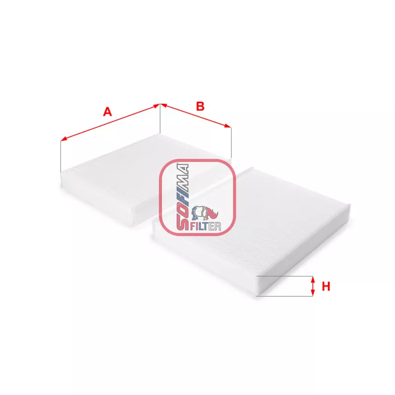 Filtre, air de l'habitacle SOFIMA S 3229 C