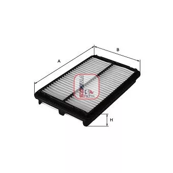 Filtre à air SOFIMA S 3231 A