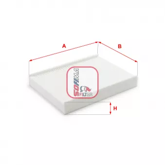 Filtre, air de l'habitacle SOFIMA S 3233 C