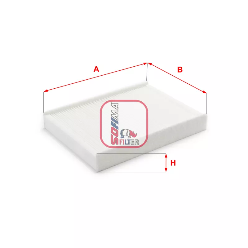 Filtre, air de l'habitacle SOFIMA S 3233 C