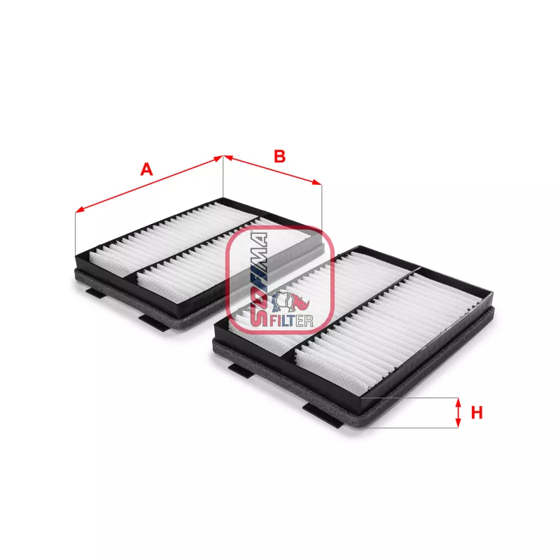 Filtre, air de l'habitacle SOFIMA S 3234 C