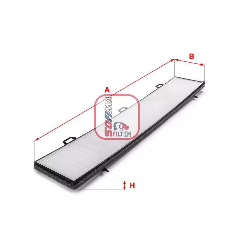 Filtre, air de l'habitacle SOFIMA S 3236 C