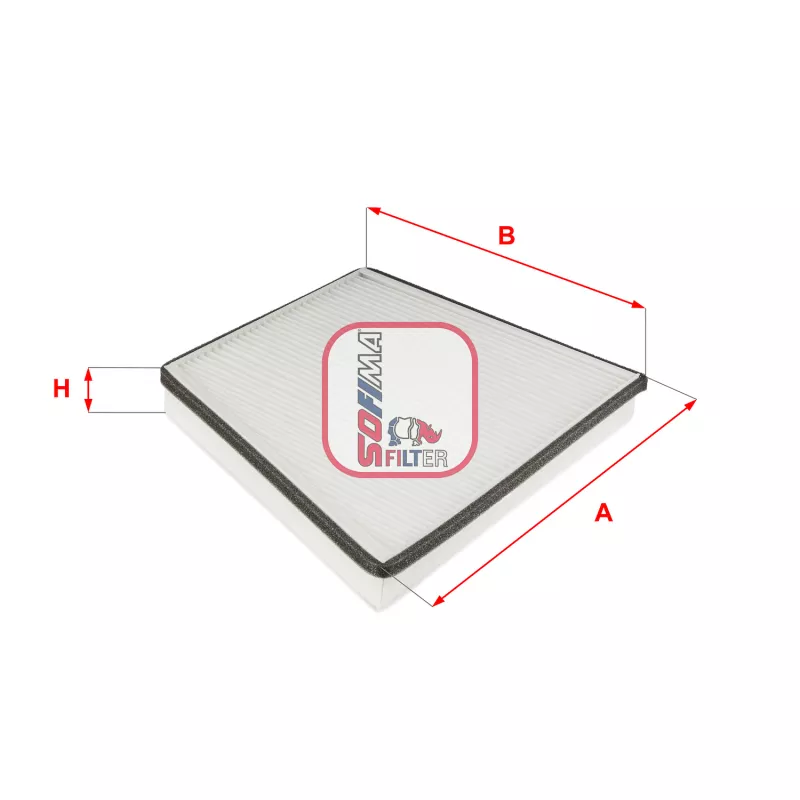 Filtre, air de l'habitacle SOFIMA S 3245 C