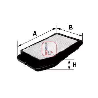 Filtre à air SOFIMA S 3255 A
