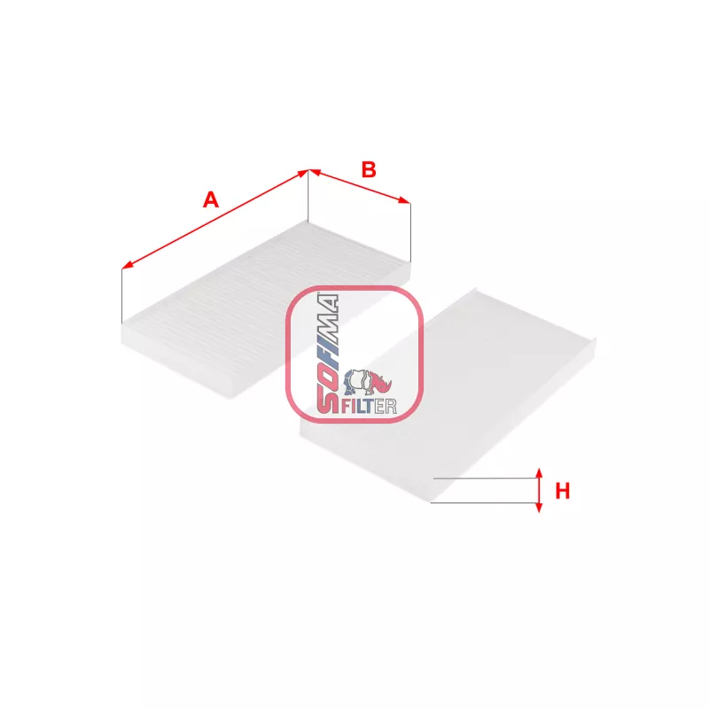 Filtre, air de l'habitacle SOFIMA S 3259 C