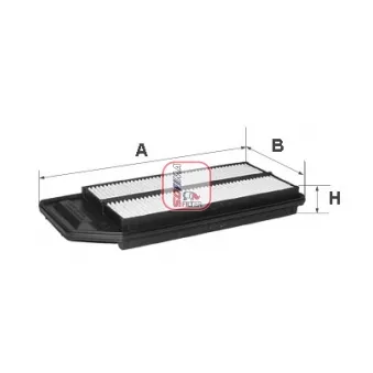 Filtre à air SOFIMA S 3276 A