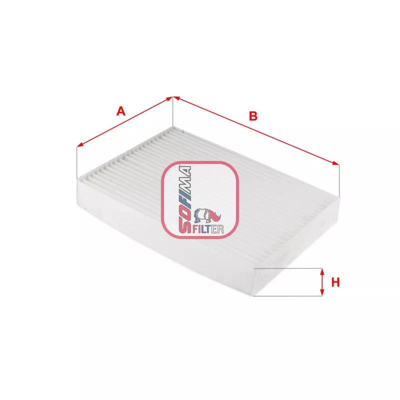 Filtre, air de l'habitacle SOFIMA S 3293 C