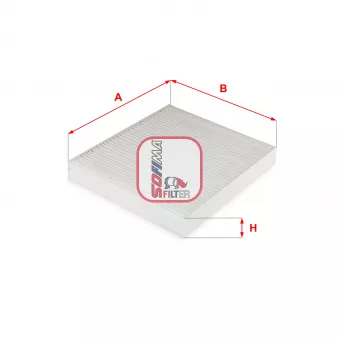 Filtre, air de l'habitacle SOFIMA S 3294 C