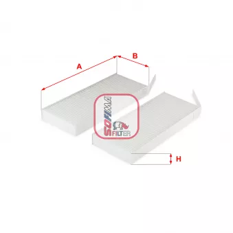 Filtre, air de l'habitacle SOFIMA S 3311 C