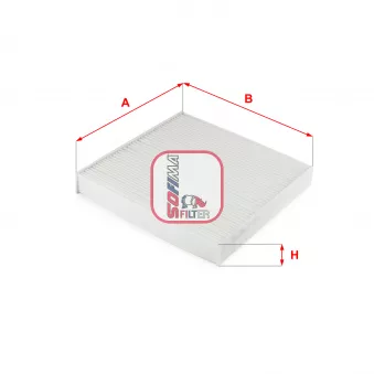 Filtre, air de l'habitacle SOFIMA S 3315 C