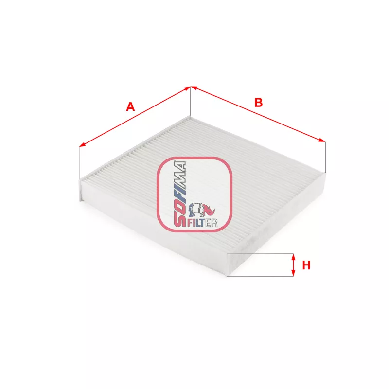 Filtre, air de l'habitacle SOFIMA S 3315 C