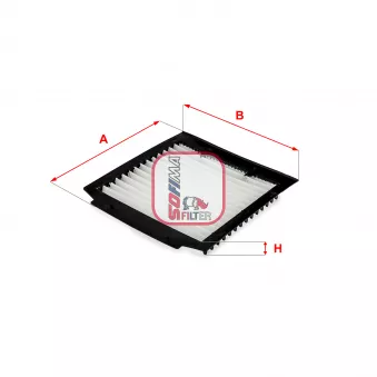 Filtre, air de l'habitacle SOFIMA S 3316 C
