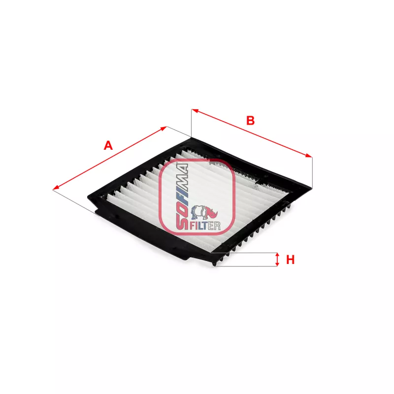 Filtre, air de l'habitacle SOFIMA S 3316 C