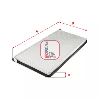 Filtre, air de l'habitacle SOFIMA S 3319 C