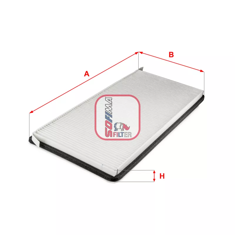 Filtre, air de l'habitacle SOFIMA S 3319 C