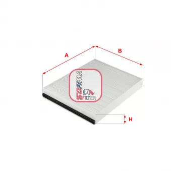 Filtre, air de l'habitacle SOFIMA S 3320 C
