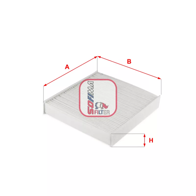 Filtre, air de l'habitacle SOFIMA S 3321 C