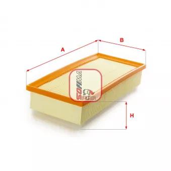 Filtre à air SOFIMA S 3322 A