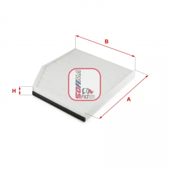 Filtre, air de l'habitacle SOFIMA S 3323 C