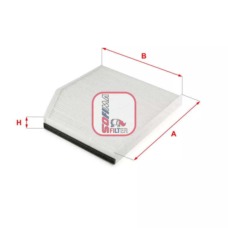 Filtre, air de l'habitacle SOFIMA S 3323 C