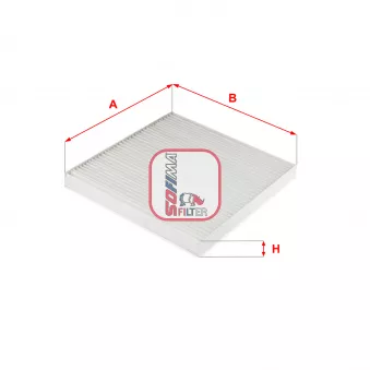 Filtre, air de l'habitacle SOFIMA S 3327 C