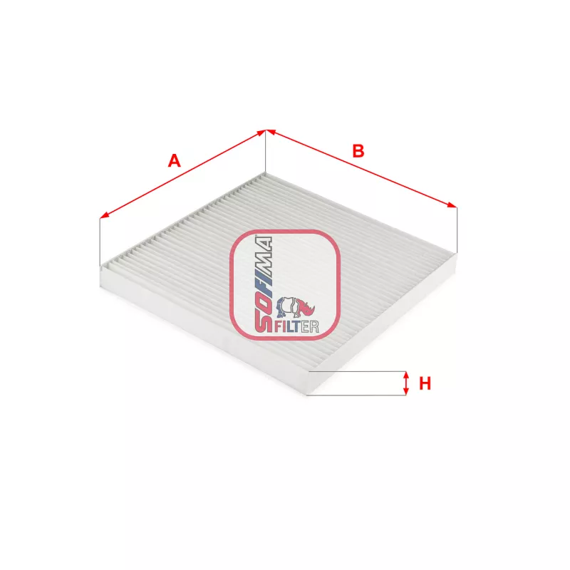 Filtre, air de l'habitacle SOFIMA S 3327 C