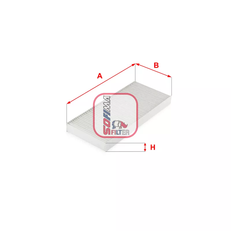 Filtre, air de l'habitacle SOFIMA S 3328 C